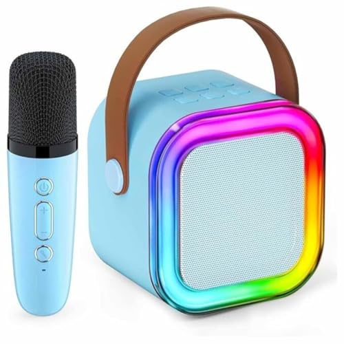 INEFABLE Mini Karaoke Machine Microphone Portable Bl