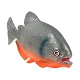 Juguetes de peces de plástico: ocasiones adecuadas para el hogar, hotel, centro comercial, balcón, jardín, decoración de paisajes al aire , etc, juguetes de peces de simulación