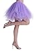 Adult Women 80's Tutu Skirt Layered Tulle Petticoat Halloween Tutu