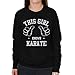 Produktbild Cloud City 7 This Girl Knows Karate Women's Sweatshirt