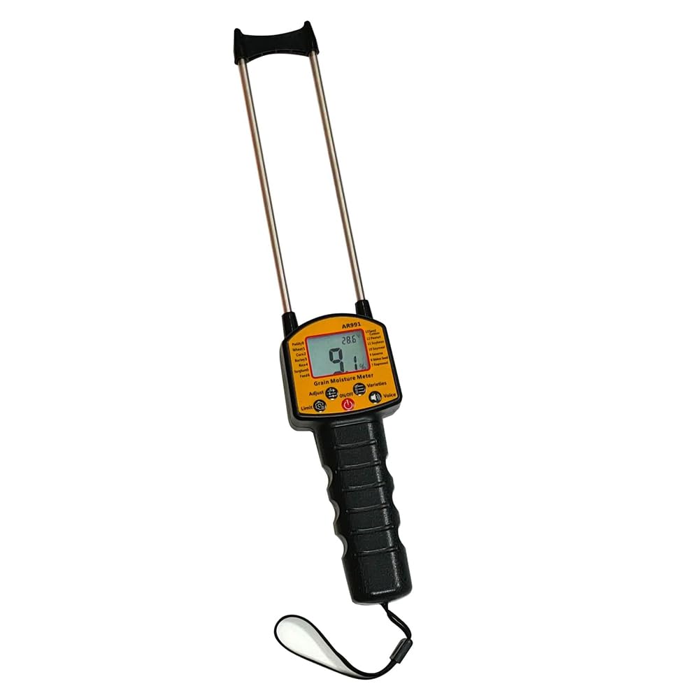 Ctrlzs Grain Digital Smart Moisture Meter For 14 S Moisture Testing Wheat Corn Beans Rice Soybean Sorghum Peanut Sesame