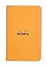 Rhodia Staplebound Orange Graph Notebook 3 X 4 ¾