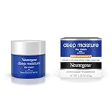 Neutrogena Deep Moisture Day Cream with SPF 20 Sunscreen, Glycerin & Vitamin D3, Hydrating Facial Moisturizer for Instant Dry Skin Relief, Non-Greasy & Non-Comedogenic, 2.25 oz