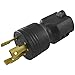 Conntek 30125 L6-20P to 6-15/20R Plug Adapter, 20 Amps 250 Volt