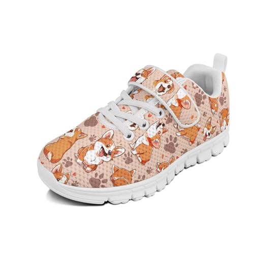 Forchrinse Blue Sea Turtle Print Little Kids Sneakers for Boys Girls Lightweight Sport Athletic Running Shoes Non Slip Causal Strap Sneakers Size 11-2