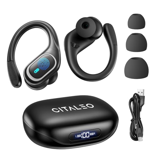 Translation Earbuds-70H Playing Time,164 Language Ai Translation Earbuds Real Time,Bluetooth 5.4 Translator Device Noise Cancelling,ranslation Headphones for Travel & Business & Study,Black