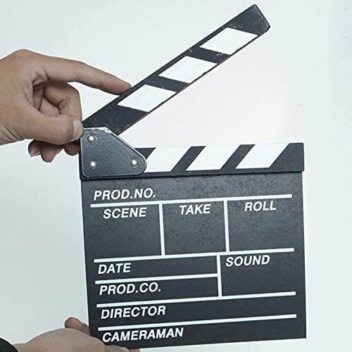 Mini tableaux de cinéma en ardoise 20x20 cm noirs par 5 pour séries TV - 5