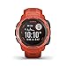 Garmin Instinct Solar, Reloj GPS resistente con carga solar - Rojo