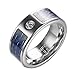 Produktbild Technologie Smart Ring NFC Men es Ring Digital Smart Ring Fiber Inlay Diamond Ring Mode Schmuck,L