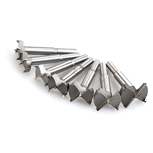 TOP-VIGOR 45mm Forstner Drill Bit, Tungsten Carbide Wood Auger Drill Bit Hole Saw Opener for Woodworking Hinge Hole Drilling Boring Bit Cutter Grey 6 TOP-VIGOR 45mm Forstner Drill Bit, Tungsten Carbide Wood Auger Drill Bit Hole Saw Opener for Woodworking Hinge Hole Drilling Boring Bit Cutter Grey - Image 6