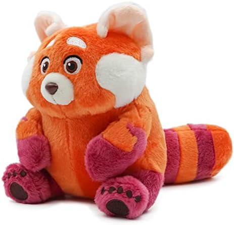 Red Panda Bear Meilin Anime Figures Plush Doll Toys, Cute Raccoon Stuffed Aminal Plush Doll Ideal Gifts for Kids and Fans
