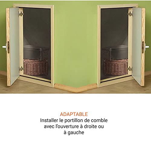 Trappe de grenier pour une ouverture de 70x110cm - DWT70X110