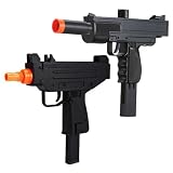 GoldenBall Airsoft M36 & Mini Uzi Spring 230 FPS pring Airsoft Pistol Combo- Black