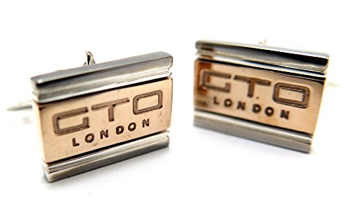 GTO ロンドン(GTO LONDON) ロゴ カフス （リアルフェラーリメタル）(カフスボタン/カフリンクス)