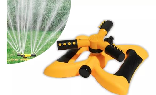 Irrigador De Casa Horta Jardim 360 Automatico Grama Giratorio Aspersor