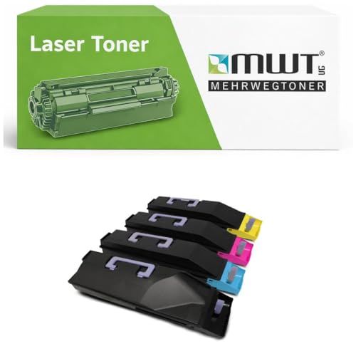 Toner compatible Utax 206ci avec 15% de rendement supplémentaire pack de 4 couleurs
