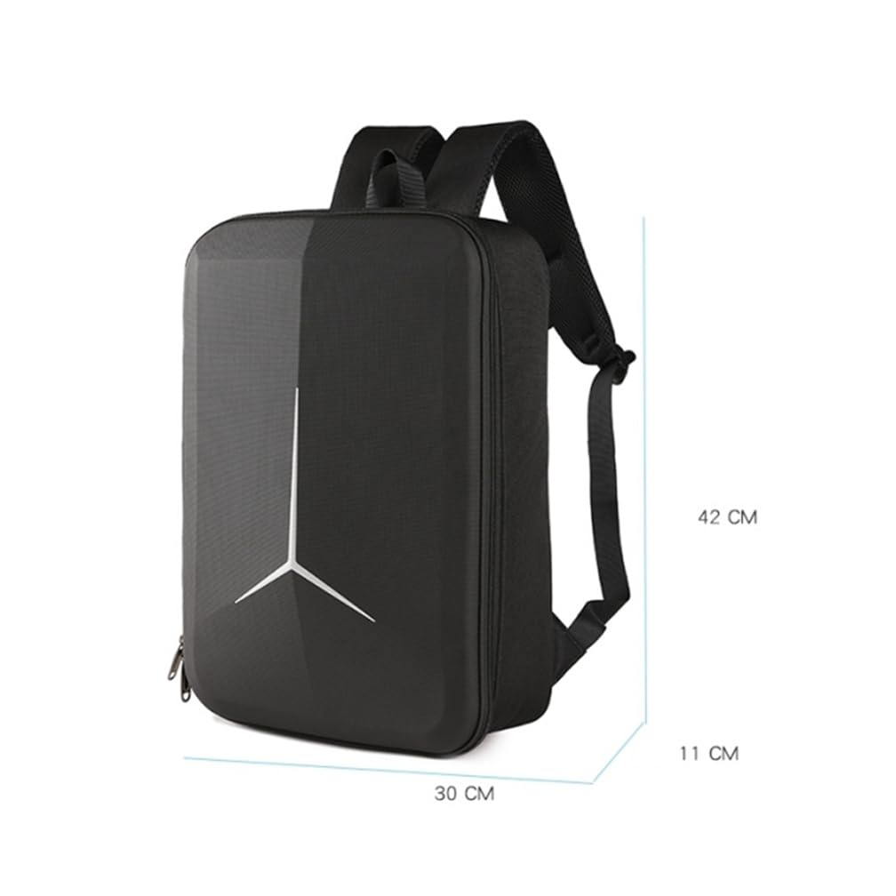 LiLiTok Borsa da viaggio per DJI Mavic 4 Pro e RC PRO 2/RC 2 telecomando, custodia impermeabile zaino nero (42 x 31 x 11 cm)