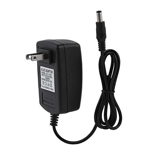 AC DC Power Supply Adapter, High Efficiency 5V 2A Universal Switching Adapter with Short Circuit Protection for Mini TV Game Console Mobile DVD Black