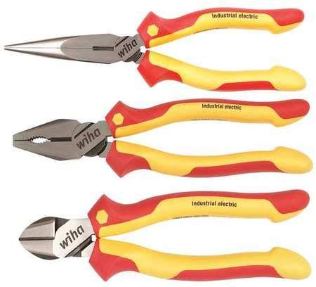 INSUL INDL PLIERS/CUTTERS SET 3 PC