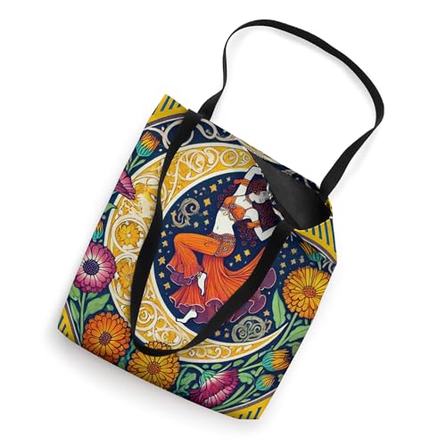 Bolso Tote con ilustración Belly Dance art nouveau miniatura 2