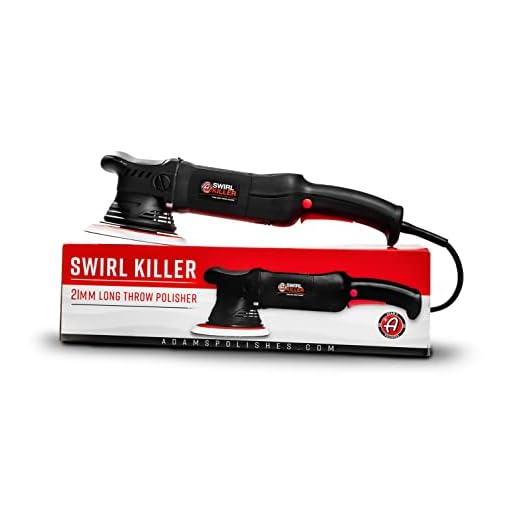 Adam's Polishes Swirl Killer 21mm Polisher - Orbital Polishing Paint Correcting Buffer Tool - Car Scratch Remover, Correcting Polish - Use Post Car Wash Clay Bar & Pre Wax or Ceramic Coating