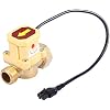Water Flow Switch, G3/4-G1/2 Thread Water Pump Adjustable Flow Sensor Pressure Automatic Control Switch 220V