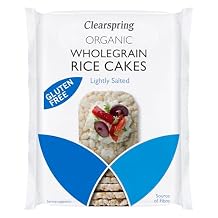 CLEARSPRING Organic Rice Cakes Wholegrain, 130 GR