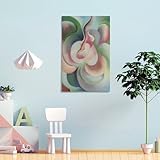 KOOHTAA Georgia O'Keeffe Green Art Poster Hanging Picture Poster Cool Artworks Painting Wall Art Canvas Prints Hanging Picture Posters 20x30inch(50x75cm) - Image 4