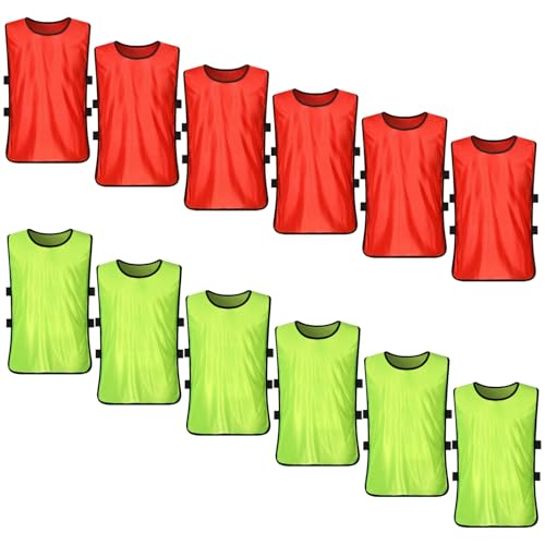 Gilets football séchage rapide Mikikit, chasubles légères d'été pour enfants