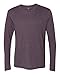 Next Level Apparel Men's Crew Neck Rib Knit Jersey, M, VINTAGE PURPLE