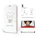 Produktbild Mobiwear | Slim FLIP Case | Kompatibel mit Motorola One Action, Made in EU handyhülle, Premium Schutzhülle, Transparent TPU Silicon, Book Style Hülle, Tasche - Dream Big