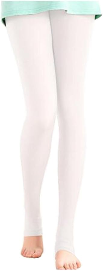 FBA Golf Sun Protection Golf Pants Cool Ice Silk Stocking Sport Leggings[White]