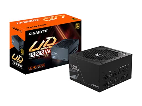 Image of GIGABYTE GP-UD1000GM 1000W 80 Plus Gold Certified Fully Modular Power Supply