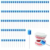 ALONK 100 Stück Mundpflegestäbchen, Mundpflegestäbchen Schaumstoff