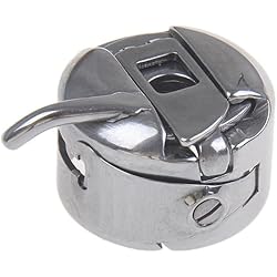 Bordadora Antigua QUGOO Máquinas de Coser Accesorios for máquinas de Coser de Estilo Antiguo, Caja de Carrete de Bobina de Metal for Brother Housedold máquinas de Coser
