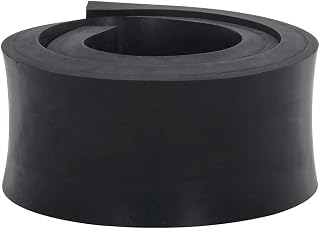 VidaXL - Borde de goma para quitanieves, color negro, 120 x 10 x 2 cm