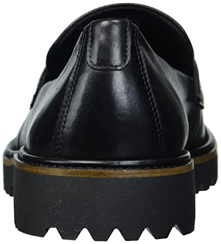 Ecco Women's Modern Tailored Penny Loafer, Black, 8-8.5 #TOP2