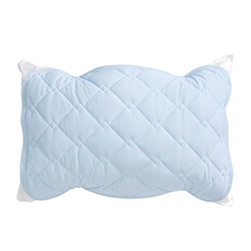 Littleliving ひんやり 枕パッド 接触冷感 洗える クール 枕 カバー 抗菌 防臭 リバーシブル 43×63p (ブルー)