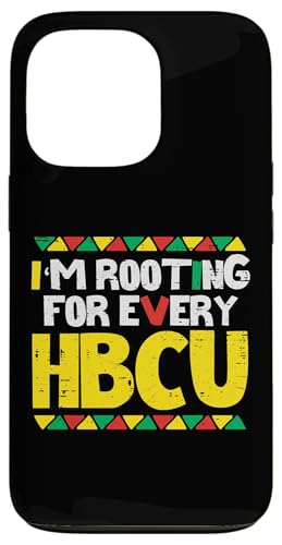 Black History Rooting For Every HBCU Teacher �����Y ���f�B�[�X �L�b�Y �X�}�z�P�[�X iPhone 13 Pro �p