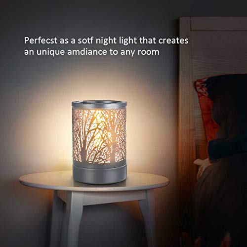 image for Foromans Wax Melts Warmer Scented Oil Warmer Fragrance Candle Warmer C