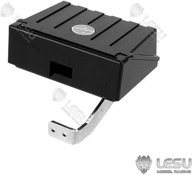 TOUCAN RC HOBBY LESU Metal Battery Box for Handmade DIY 1/14 for Tamiya RC Tractor Truck Trailer Dumper