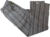 [ポールスミス] Paul Smith 紳士 下着 ホームウエア ロング パンツ L マルチストライプ チャコール