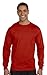 Hanes Comfortsoft Long Sleeve T-Shirt - DEEP RED - Large
