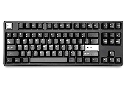 DROP GMK White-On-Black Custom Mechanical Keyboard Keycap Set - 146-keys, Doubleshot ABS Bow, Cherry Profile, for 60%, TKL, 1800 Layouts, etc.,