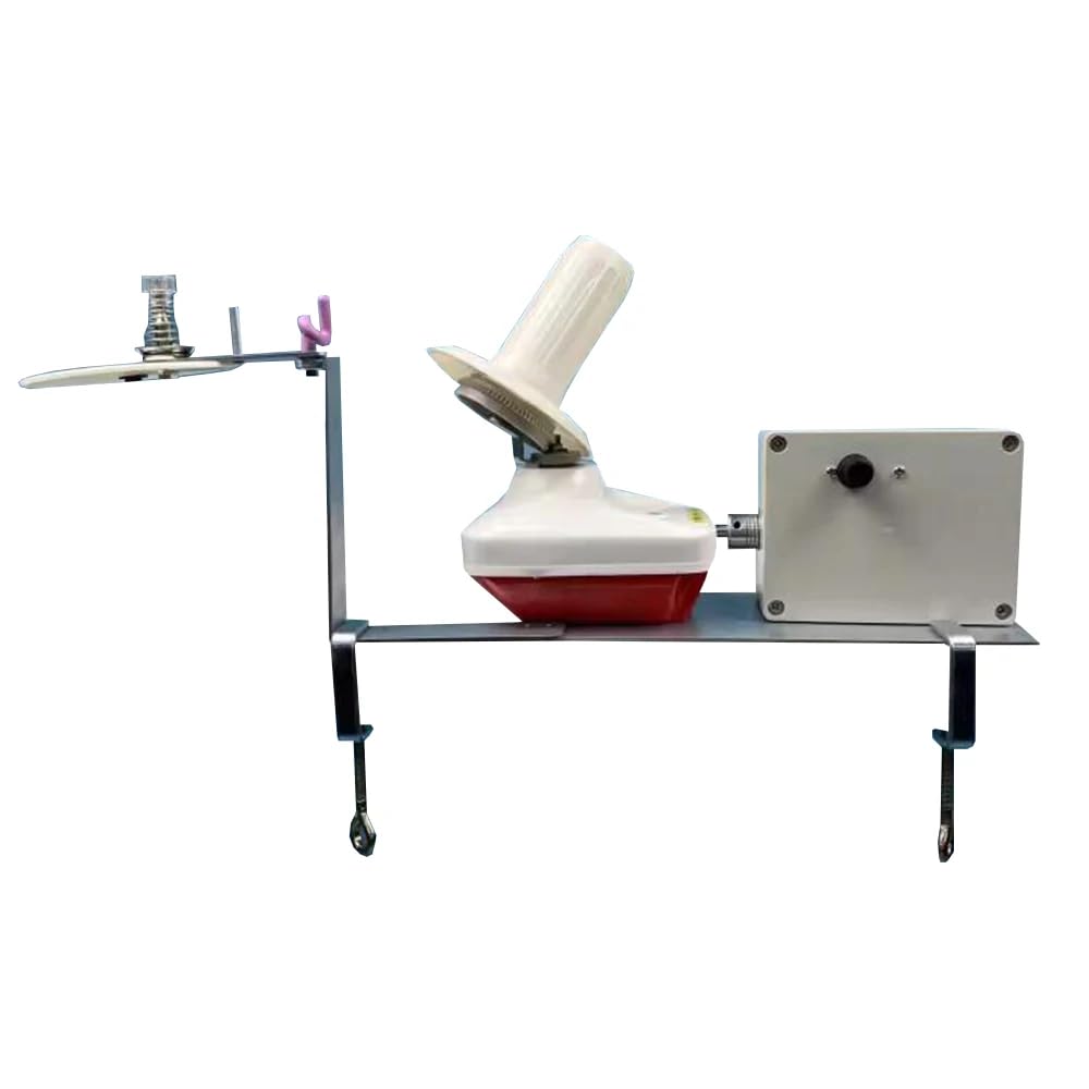 Máquina Bobinadora de Lana Máquina Bobinadora Eléctrica Bobinadora Eléctrica de Lana Bobinadora de Hilo Máquina Bobinadora de Lana de Velocidad Ajustable DC12V（estándar）