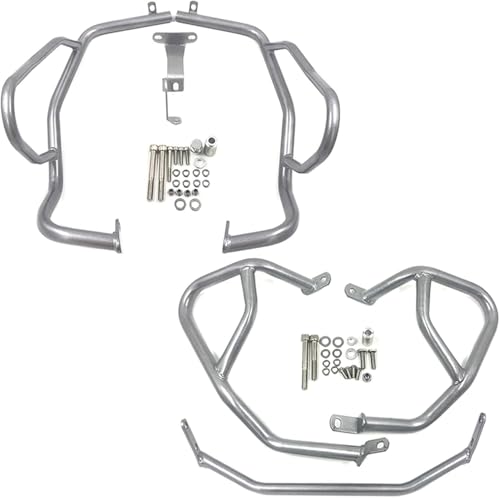 �I�[�g�o�C�̃N���b�V���o�[ �o�C�N�p�p�̃G���W���K�[�h �p��BMW F750GS F850GS 2018-2023 �A�N�Z�T���[ �N���b�V���o�[(1 Set-silver)