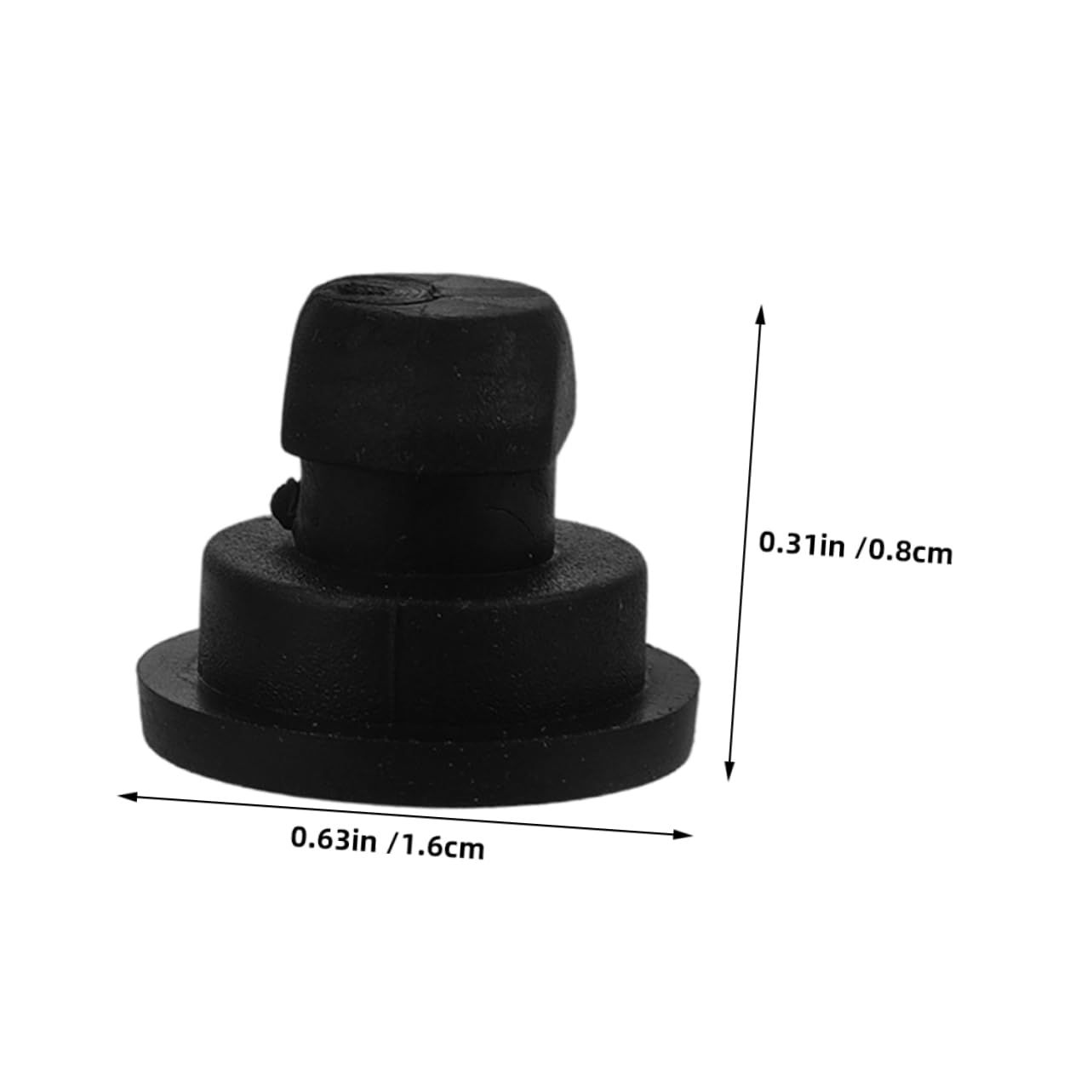 KICHOUSE Electric Roaster Replacement Parts 12 Pcs Air Fryer Rubber Feet Slow Cooker Accessories Rice Cooker Supplies Heatproof Non-slip Feets Bumpers