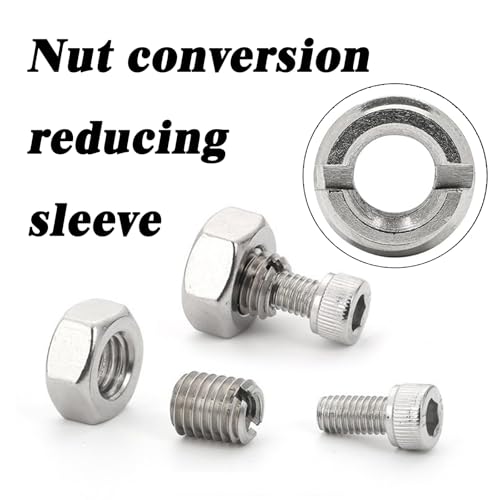 10-Stück Gewindeeinsatz m12 Auf m10,15mm Edelstahl Gewindehülse,m12 Threaded Insert to m10,Gewindeadapter,Gewindeadapter Einschraubmutter,Eindrehmuffe,Gewindehülsen,Gewindereduzierung Set (M12*M10)