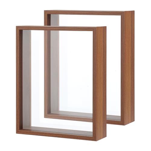 OLYCRAFT 2 paquetes de cajas de sombra marrón