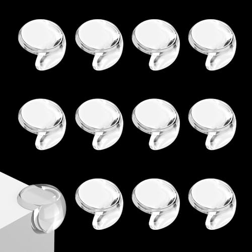 Image of Corner Guards Clear Corner Protectors High Resistant Adhesive Gel Edge Safety Bumpers Corner Covers Protectors 12Pcs